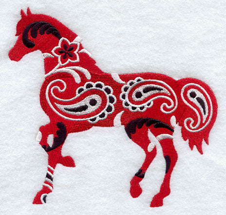 Bandana Paisley Horse