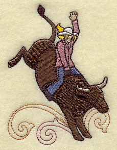 Wild Side Bull Rider - Cowgirl