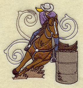 Wild Side Barrel Racer - Cowgirl