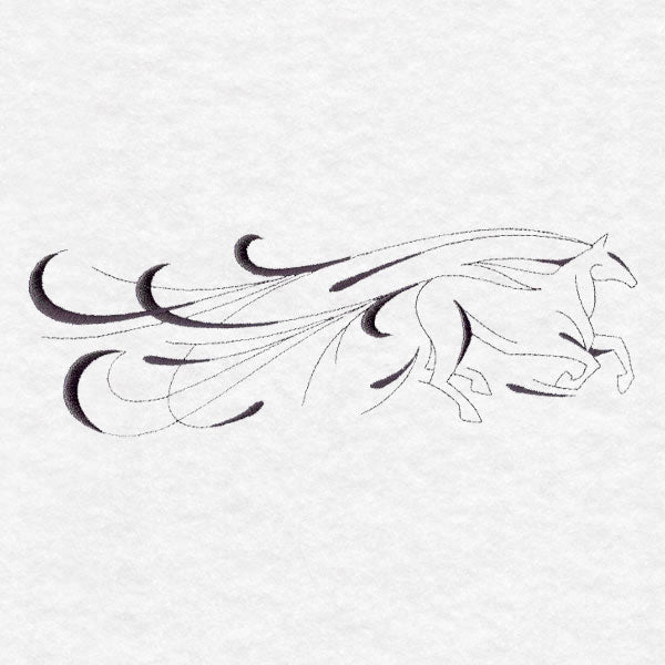 Inky Horse Border