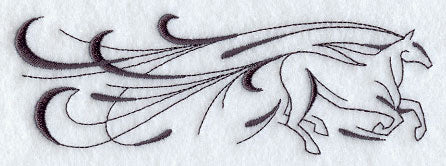 Inky Horse Border