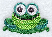 Wide-Eyed Baby Boy Frog