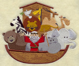 Noah's Ark with Noah and Animals
