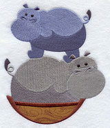 Noah's Ark Hippo Stack