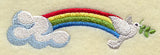 Noah's Ark Rainbow and Dove Border
