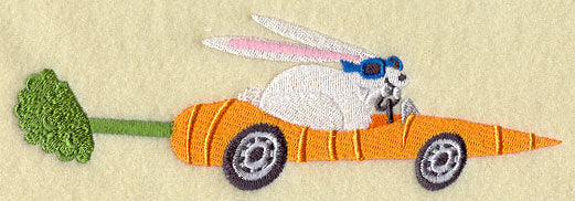 Rabbit Racer in Carrot Car