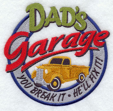 Dad's Garage Sign