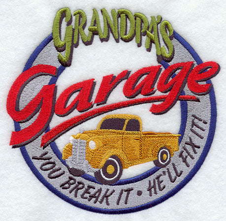 Grandpa's Garage Sign
