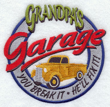 Grandpa's Garage Sign