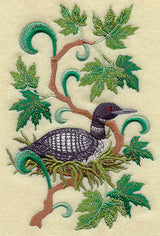 Canada Common Loon and Maple Leaf Medley