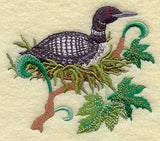 Canada Common Loon and Maple Leaf Medley