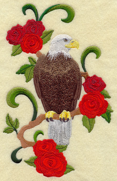 United States American Eagle and Rose Medley