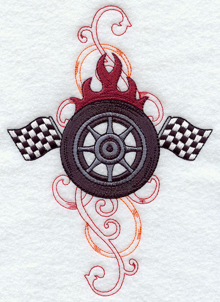 Wild Side Racing Flags Border