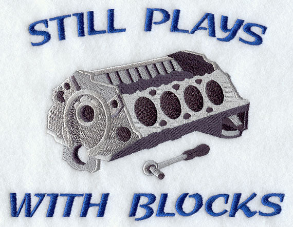 Still Plays With [Engine] Blocks – Embroidery Library