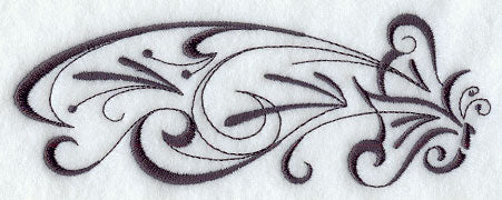 Inky Butterfly Border