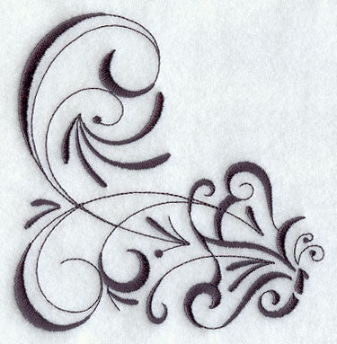 Inky Butterfly Corner