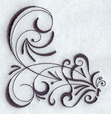 Inky Butterfly Corner