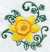 Daffodil and Flower Echo