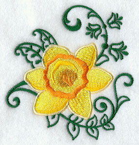 Daffodil and Flower Echo