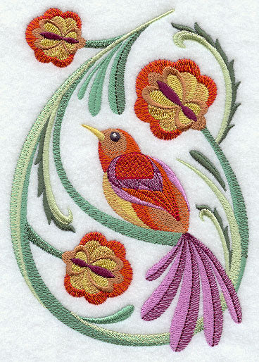 Jacobean Tweet Perching Pretty