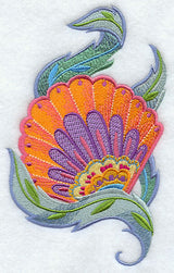 Jacobean Seashell and Seagreens 3