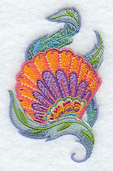 Jacobean Seashell and Seagreens 3