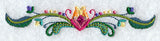 Summer Lovin' Jacobean Floral Border