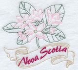 Nova Scotia - Mayflower (Redwork)