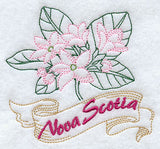 Nova Scotia - Mayflower (Redwork)