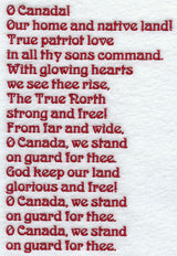 Canada National Anthem