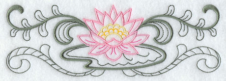 Water Lily Border (Vintage)