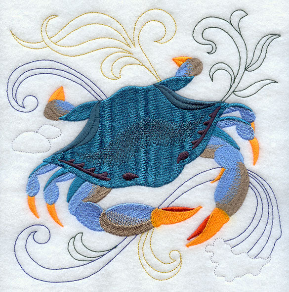 Crab Under the Sea Square