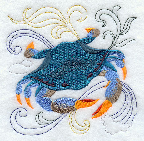Crab Under the Sea Square