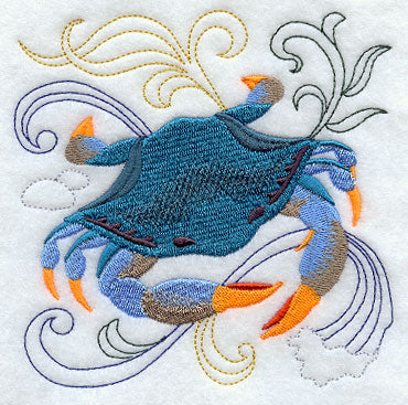 Crab Under the Sea Square