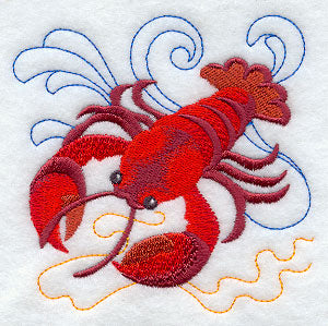 Lobster Under the Sea Square