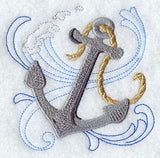 Anchor Under the Sea Square