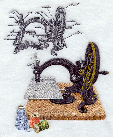Antique Stitches and Schematic 1