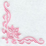 Delicate Damask Corner