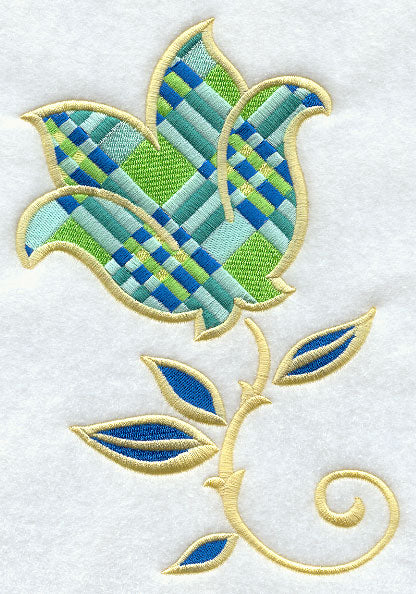 Perfect Plaid Flower