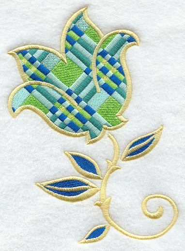 Perfect Plaid Flower