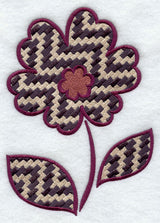 Daring Herringbone Flower