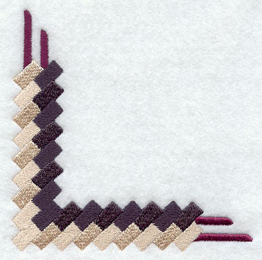 Daring Herringbone Corner