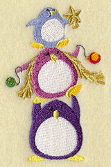 Holiday Penguin Stack