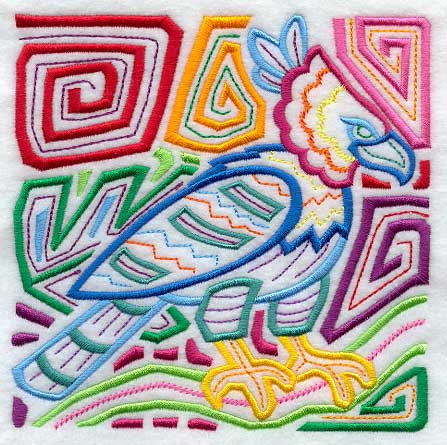 Mola Harpy Eagle Square