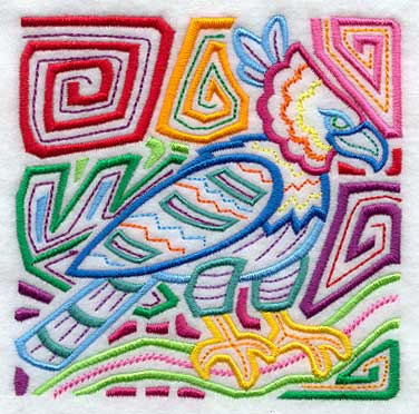 Mola Harpy Eagle Square