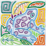 Mola Poison Dart Frog Square