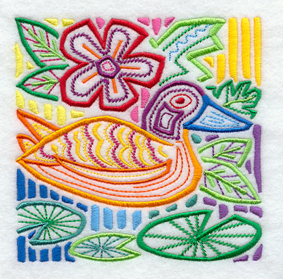 Mola Argentine Duck Square