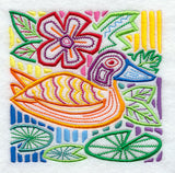 Mola Argentine Duck Square