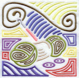 Mola Crocheting Square