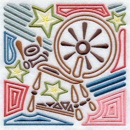 Mola Spinning Wheel Square
